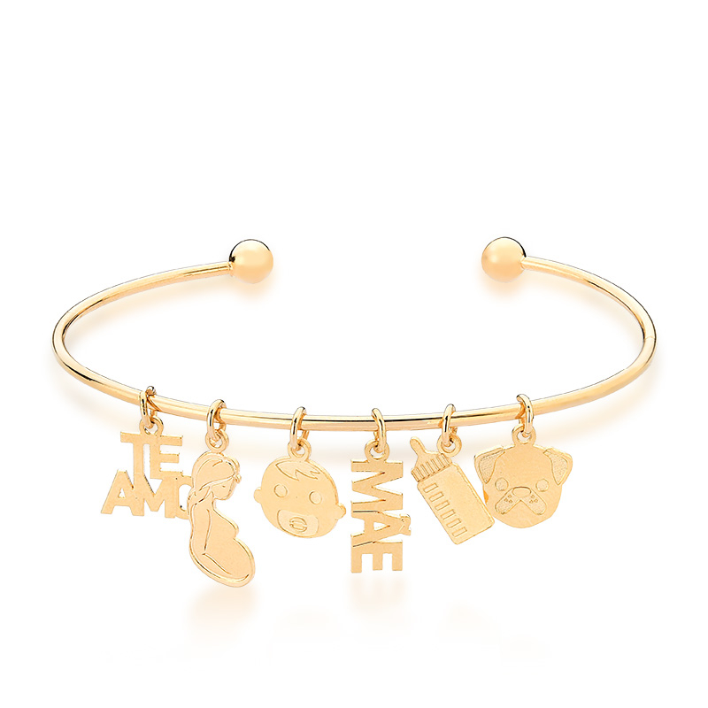 Pulseira Emojis Mãe