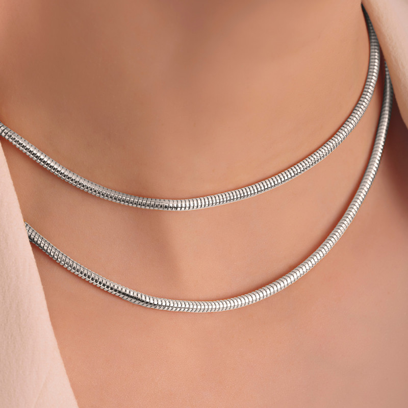 Colar Chocker Malha